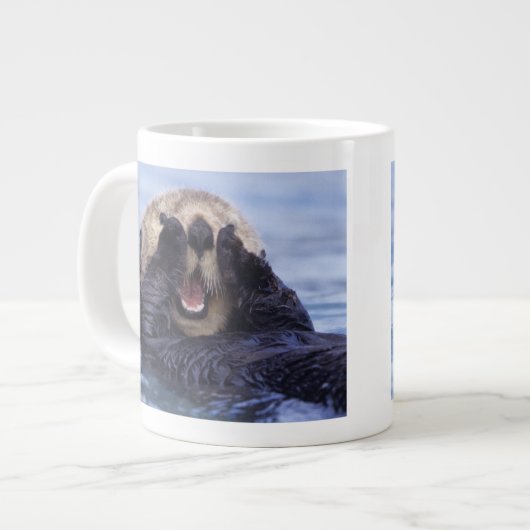 Cute Zee Otter | Alaska, Verenigde Staten Grote Koffiekop (Links)