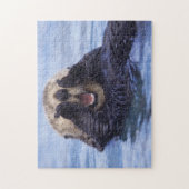 Cute Zee Otter | Alaska, Verenigde Staten Legpuzzel (Verticaal)