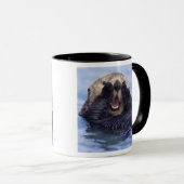 Cute Zee Otter | Alaska, Verenigde Staten Mok (Voorkant rechts)