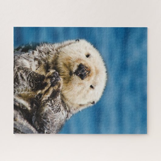 Cute Zee Otter puzzle Legpuzzel (Horizontaal)