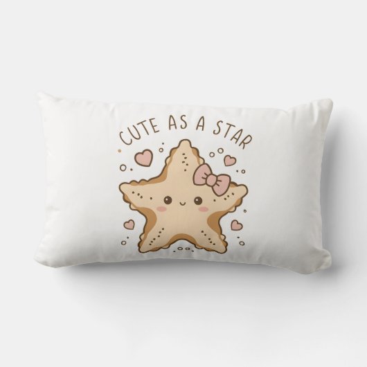 Cute Zee Star Kussen (Achterkant)