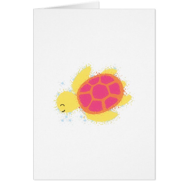 Cute Zee Turtle (Voorkant)