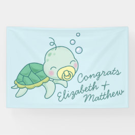 Cute Zee Turtle Baby shower Kawaii Spandoek