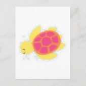 Cute Zee Turtle Briefkaart (Voorkant)