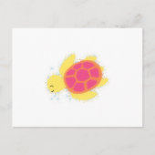 Cute Zee Turtle Briefkaart (Voorkant)