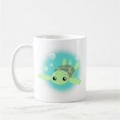 Cute Zee Turtle Coffee Mok (Links)