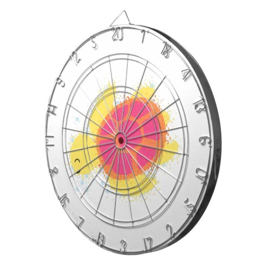 Cute Zee Turtle Dartbord (Voorkant Rechts)
