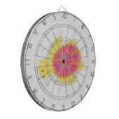 Cute Zee Turtle Dartbord (Voorkant Links)