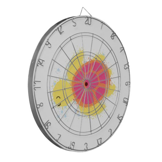 Cute Zee Turtle Dartbord (Voorkant Links)