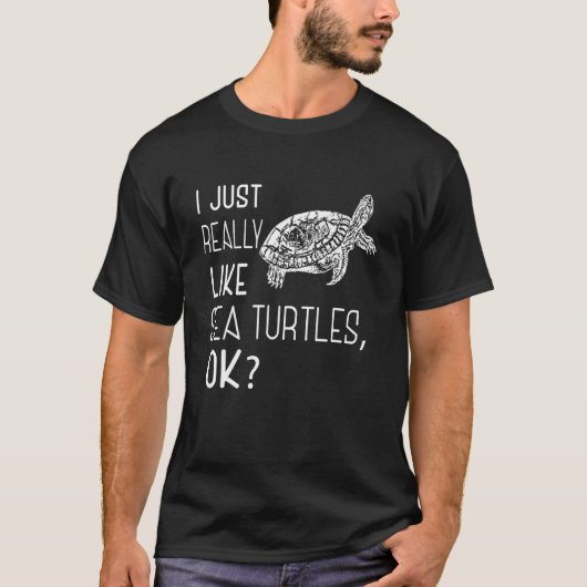 Cute Zee Turtle Fan T-shirt (Voorkant)