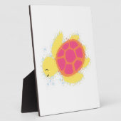 Cute Zee Turtle Fotoplaat (Zijkant)