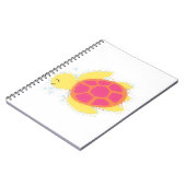 Cute Zee Turtle Notitieboek (Linkerzijde)