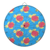 Cute Zee Turtle Pattern Dartbord (Voorkant)