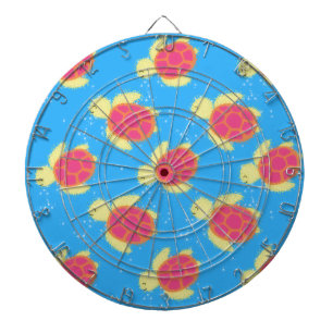 Cute Zee Turtle Pattern Dartbord