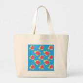 Cute Zee Turtle Pattern Grote Tote Bag (Voorkant)