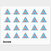 Cute Zee Turtle Pattern Sticker (Vel)