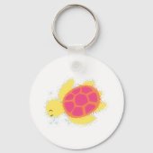Cute Zee Turtle Sleutelhanger (Voorkant)