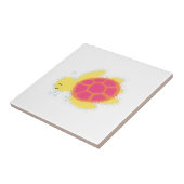 Cute Zee Turtle Tegeltje (Zijkant)