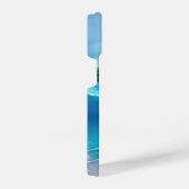 Cute Zee Turtle voor een tropisch eiland iPhone Hoesje (Rechterkant)