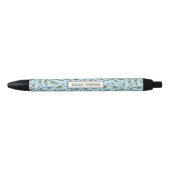 Cute Zee Turtles Pattern School Zwarte Inkt Pen (Voorkant)