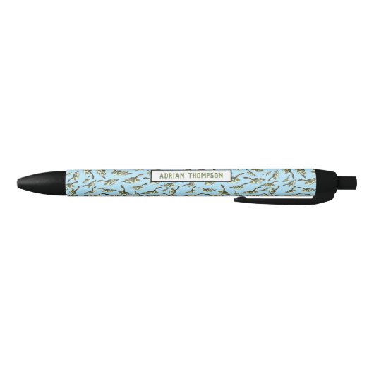 Cute Zee Turtles Pattern School Zwarte Inkt Pen (Bodem)