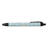 Cute Zee Turtles Pattern School Zwarte Inkt Pen (Bovenkant)