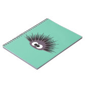 Cute zee Urchin Notitieboek (Linkerzijde)