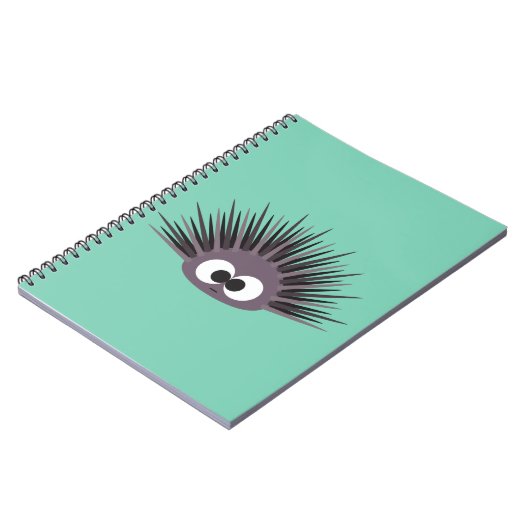 Cute zee Urchin Notitieboek (Linkerzijde)