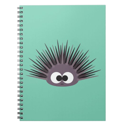 Cute zee Urchin Notitieboek (Voorkant)