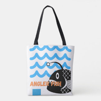 Cute Zeeduikeltas | Oceaan golven & Diepe Zee Tote Bag