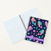 Cute Zeemeermin Patroon Notitieboek (Binnen)
