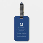 Cute Zeepaard Bagage Label (Achterkant verticaal)
