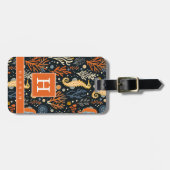 Cute Zeepaard Bagage Label (Voorkant horizontaal)