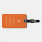 Cute Zeepaard Bagage Label (Achterkant horizontaal)