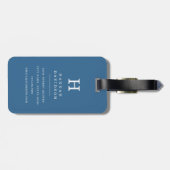 Cute Zeepaardje Bagage Label (Achterkant horizontaal)