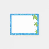 Cute Zeeschildpadden & Water Frame Post-it® Notes (Voorkant)