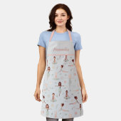 Cute Zen Yoga Meditation Spirituele Namaste Schort (Gedragen)