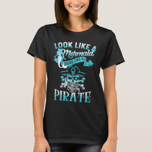 Cute ziet eruit als een zeemeerminnende Drink als T-shirt