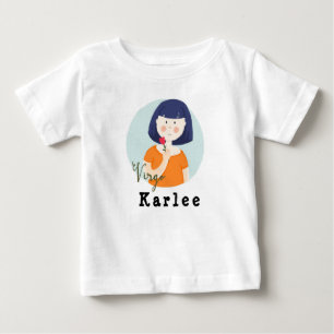 Cute Zodiac Sterrenbeeld Tekens Cartoon shirt