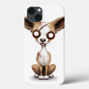 Cute Zombie Chihuahua Puppy Dog White Case-Mate iPhone Case