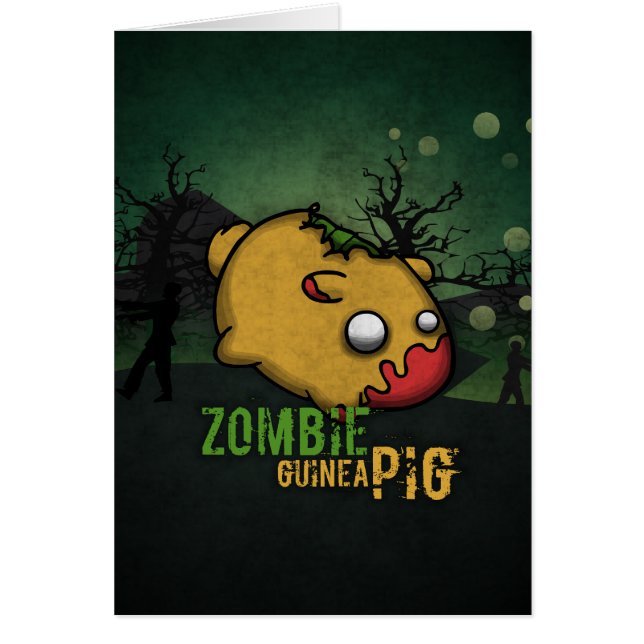 Cute Zombie Guinea Pig (Voorkant)
