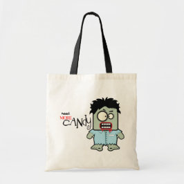 Cute Zombie Halloween Trick or treat Bag Tote Bag