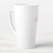 Cute Zomer Ijsje en Strooigoed Latte Mok (Linkerhoek)