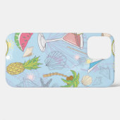 Cute zomerillustratie met watermeloen  Case-Mate iPhone case (Achterkant (horizontaal))