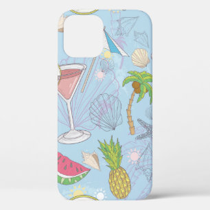 Cute zomerillustratie met watermeloen  Case-Mate iPhone case