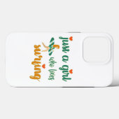 Cute zomers citaat Gewoon een meisje dat van surfe Case-Mate iPhone Case (Achterkant (horizontaal))