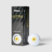 Cute zomers Vacay Mode sunshine Golfballen (Verpakking)