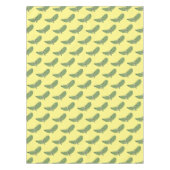 Cute zucchini happy cartoon illustratie tafelkleed (Voorkant)