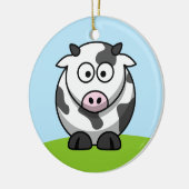 Cute Zuivel Koe Ornament (Links)