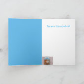 Cute Zurse Dank je Kaart (Binnen)